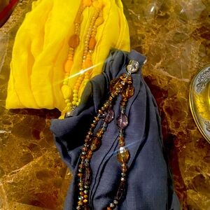 Sassy Jones jeweled head wraps.